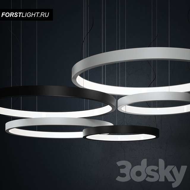 Pendant lamp Forstlight HOOP