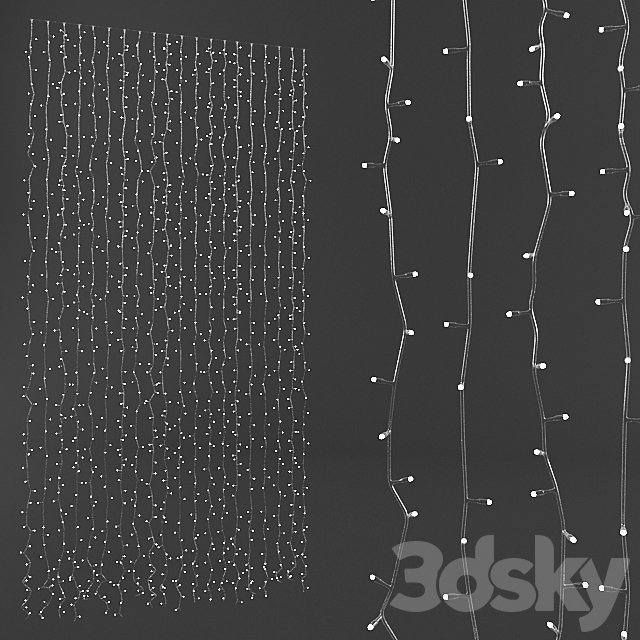 Light rain garland-PLAY-LITE cheyzing