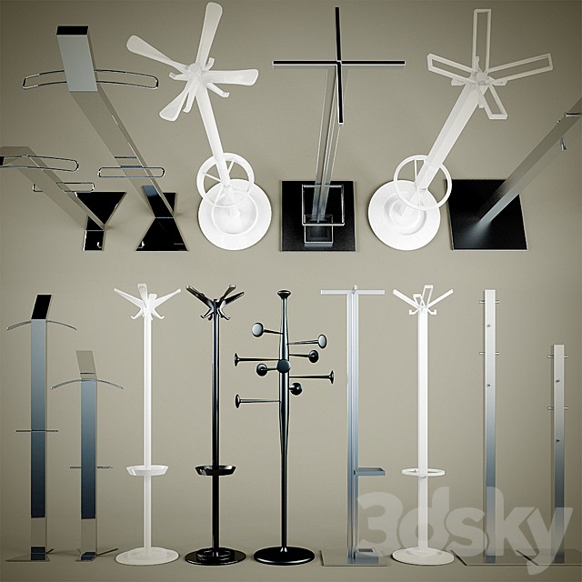 Outdoor clothes hangers