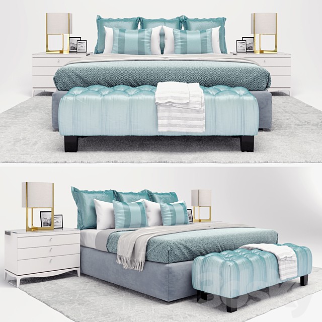 modern bed