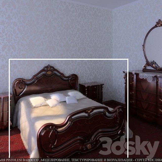 Bed Pistolesi Barocco