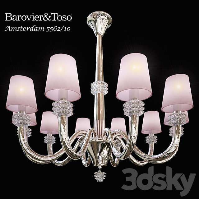 chandelier Barovier & Toso Amsterdam 5562/10
