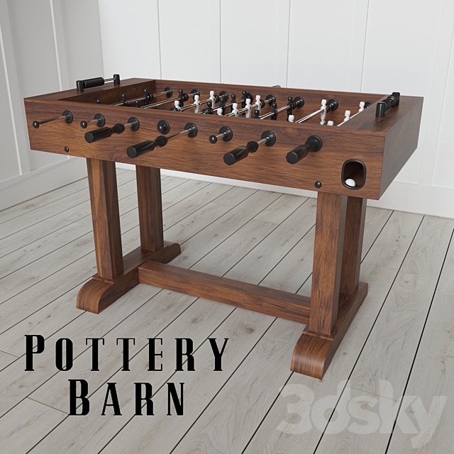 POTTERY BARN FOOSBALL TABLE