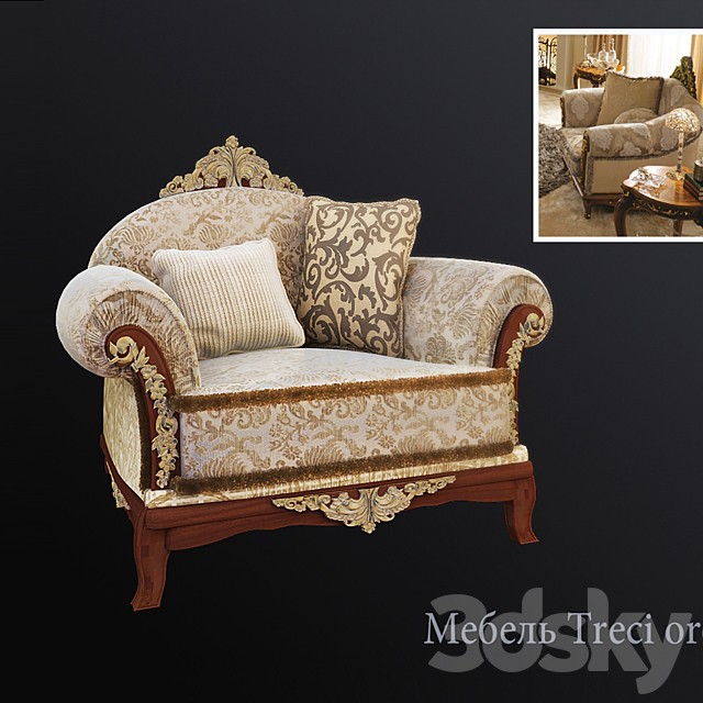 Armchair Treci oro