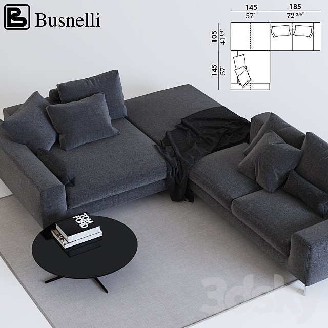 Busnelli take it easy + coffee table