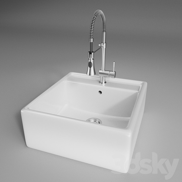 Sink CG 8 - 598 mm x 630 mm x  255 mm