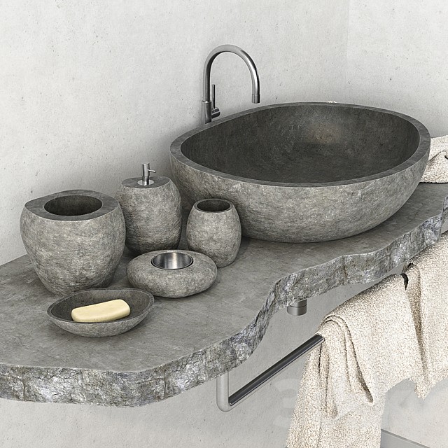 Stone washbasin / Stone washbasin