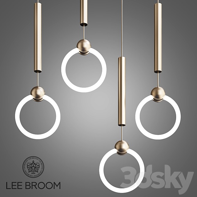 Lee Broom Ring Light Brass