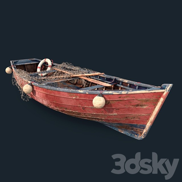 old fishing boat