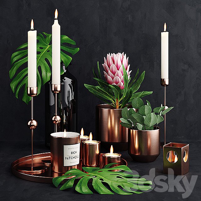Tropical Cuprum Set