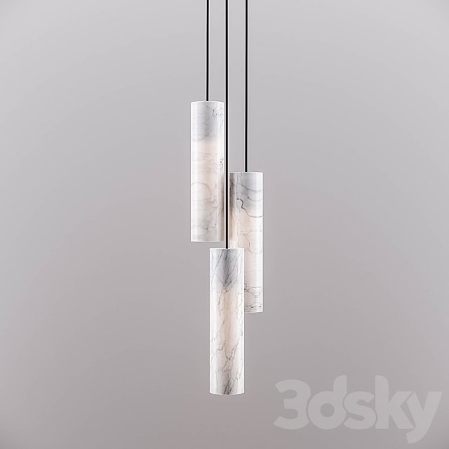 Silo Single Ceiling Light Pietra d'Avola