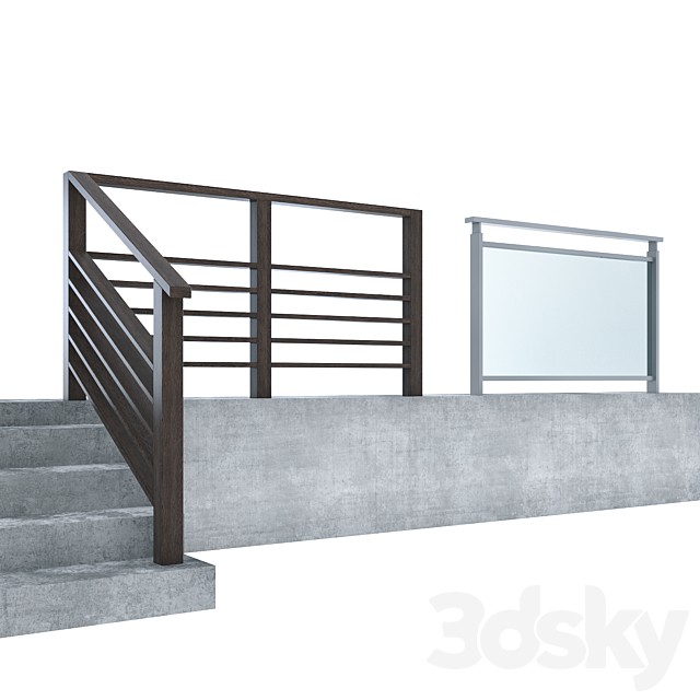 Handrail - 2 types