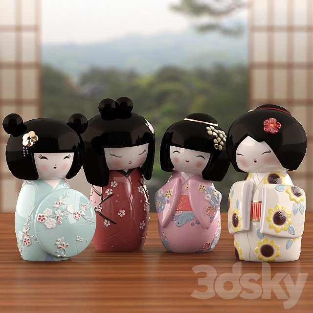 Japanese doll Kokesh