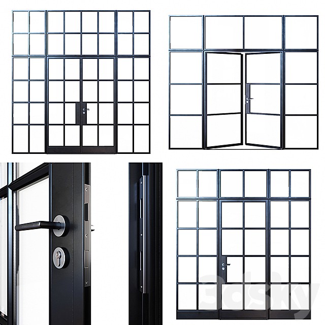Steel doors