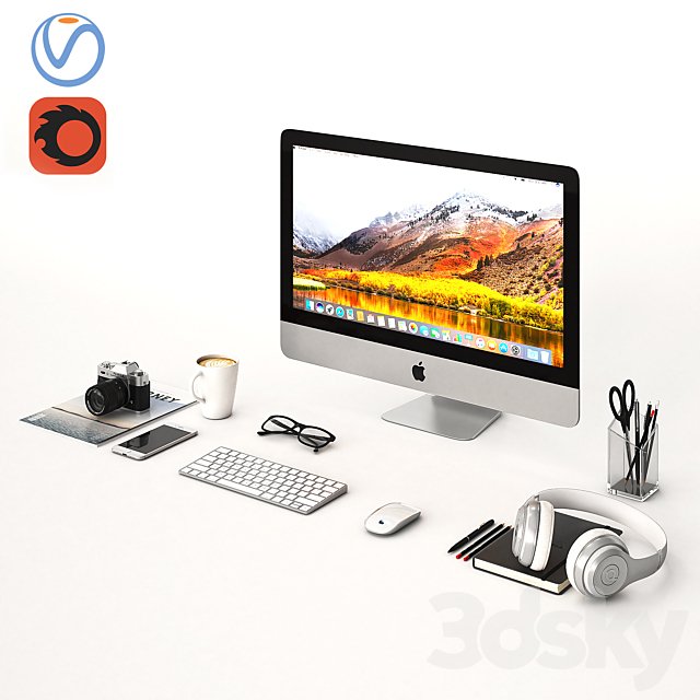 Workplace Silver IMac