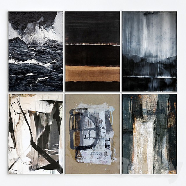 Abstract art frames 9