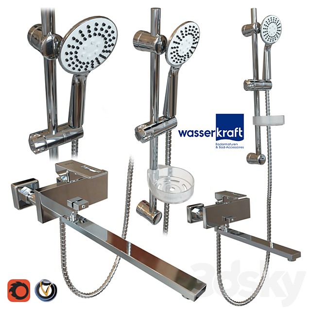 Mixer. Alme 1500 series (WasserKRAFT)