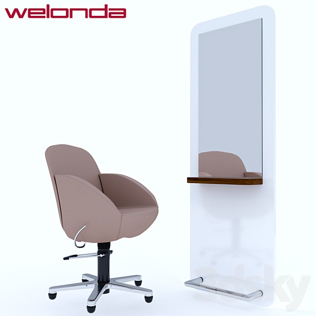 Weloda vida chair and style mirror
