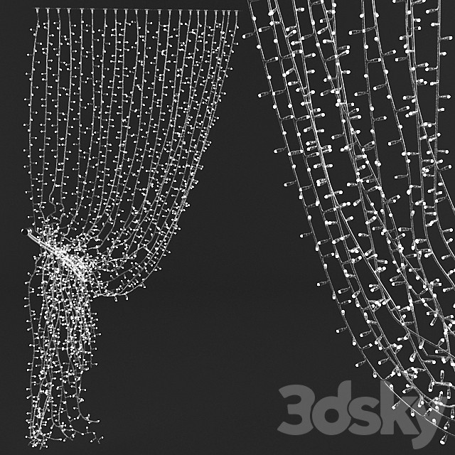 LED festoon "Blind"
