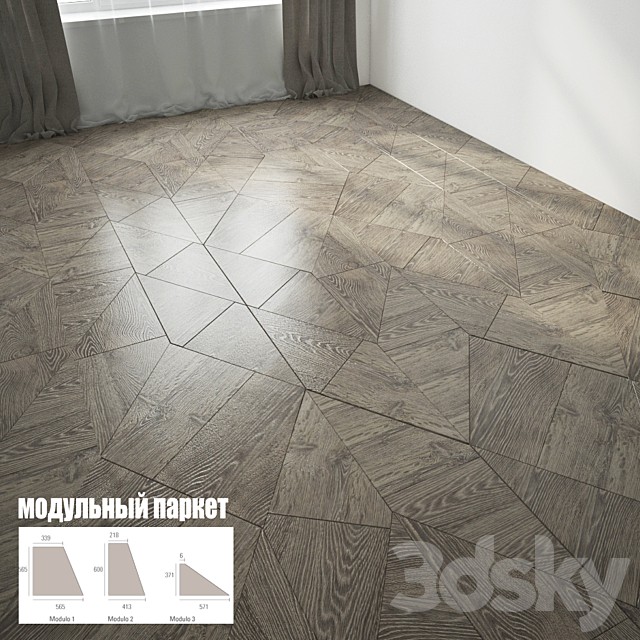Module parquet LISTONE GIORDANO NATURAL GENIUS SLIDE OAK