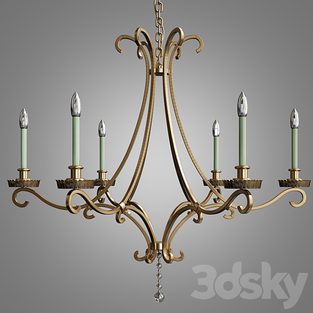 Visual Comfort Oslo 6-Light Chandelier