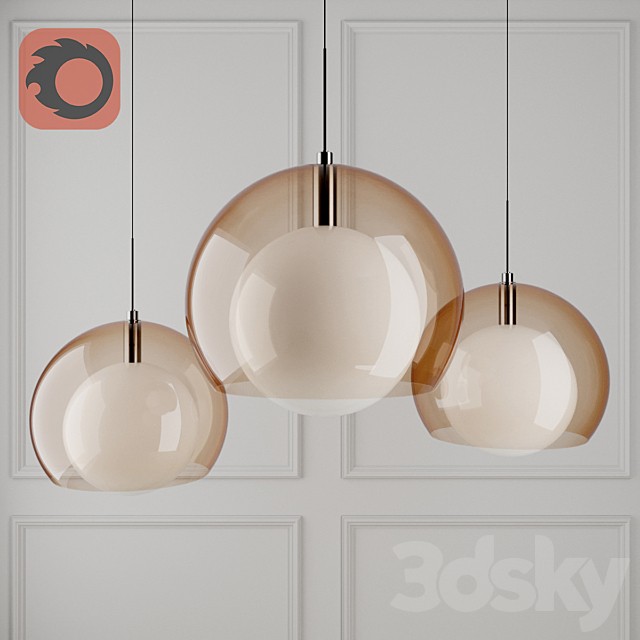 Acrylic pedant lamp