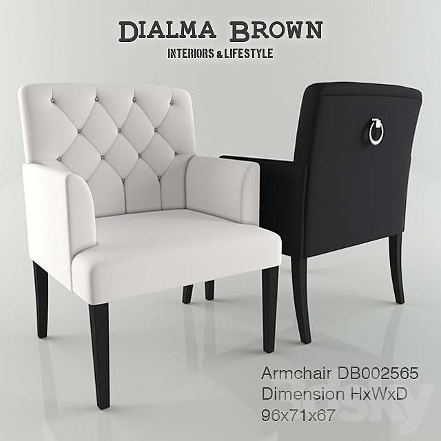 Dialma Brown armchair