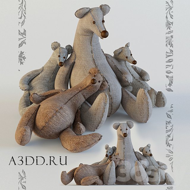 Textile Bears