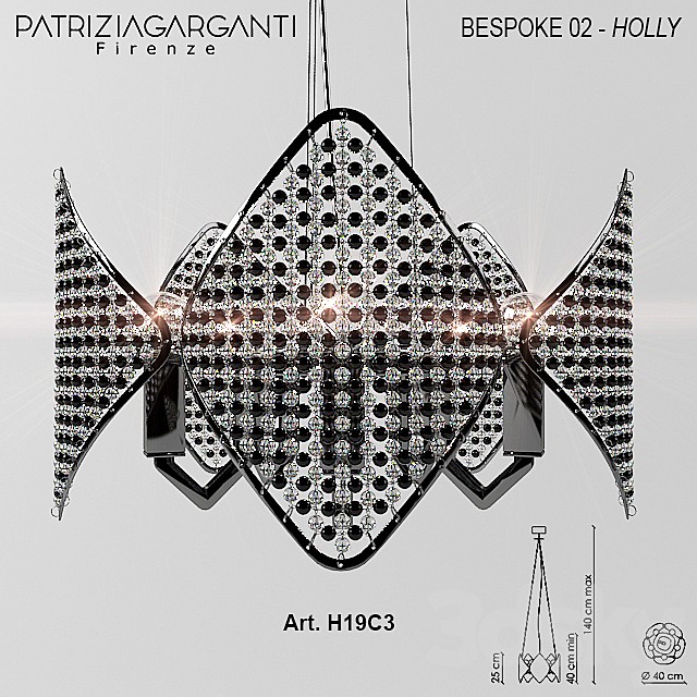 Patrizia Garganti 02 BESPOKE Holly chandelier