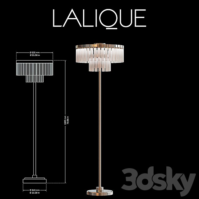 Orgue by Lalique