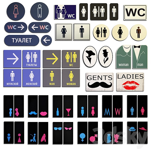 Plates for bathrooms