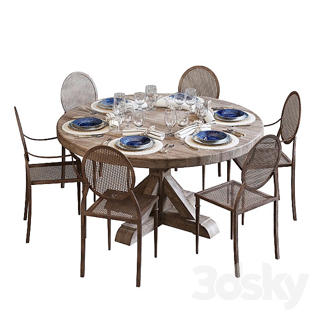 Flamant dining set 001