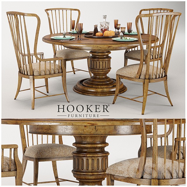 Hooker Furniture Grandover Round Single