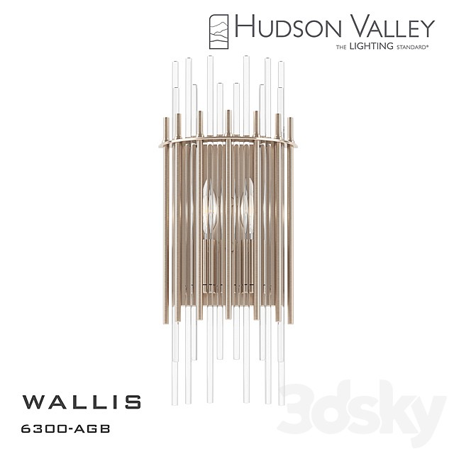 Wall light WALLIS 6300-AGB