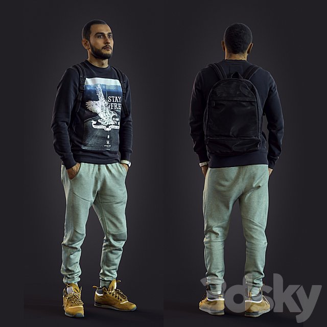 3d scan man 2