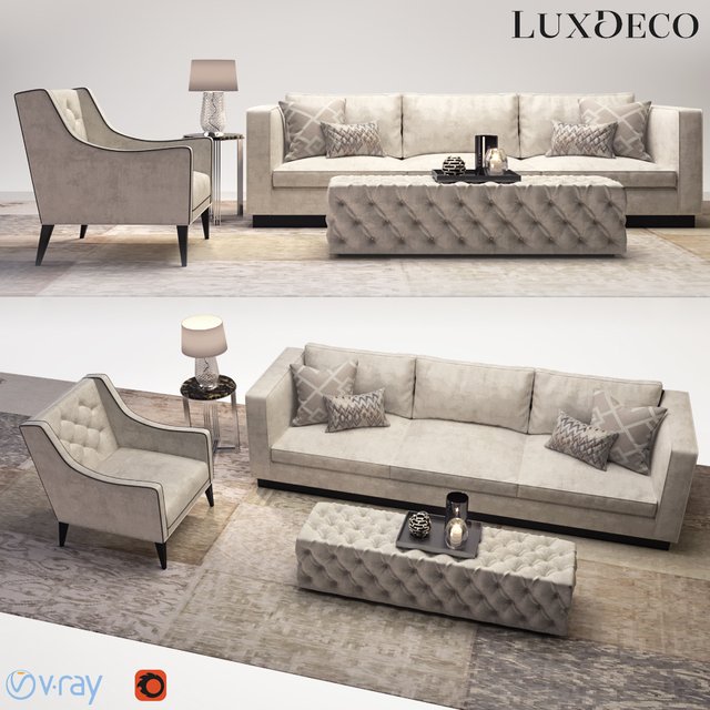 Luxdeco living room furniture set
