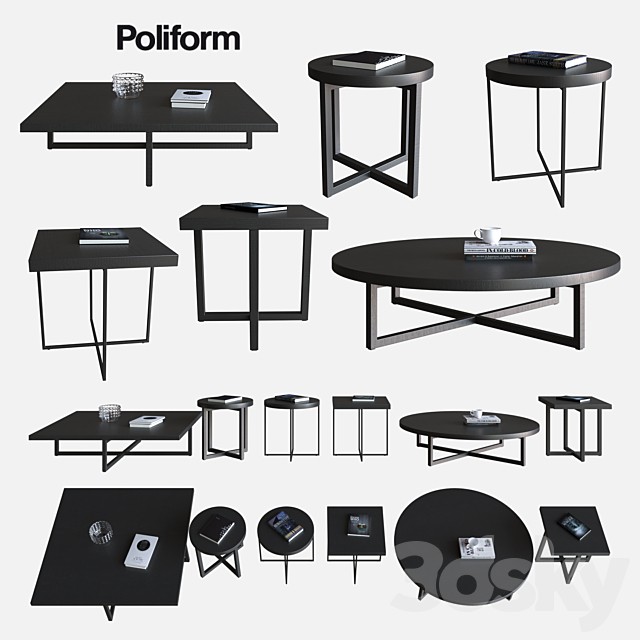 POLIFORM COFFEE TABLES YARD
