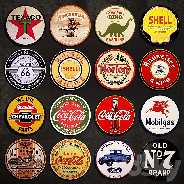 Metal Signs №17