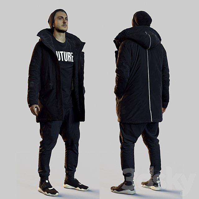 3d scan man 3