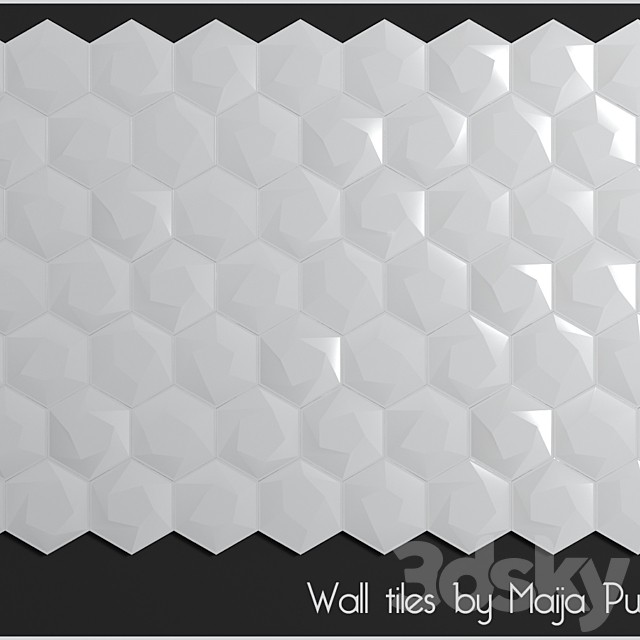 Wall tiles by Maija Puoskari