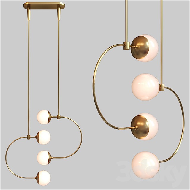 BOWER C LIGHT - DOUBLE PENDANT