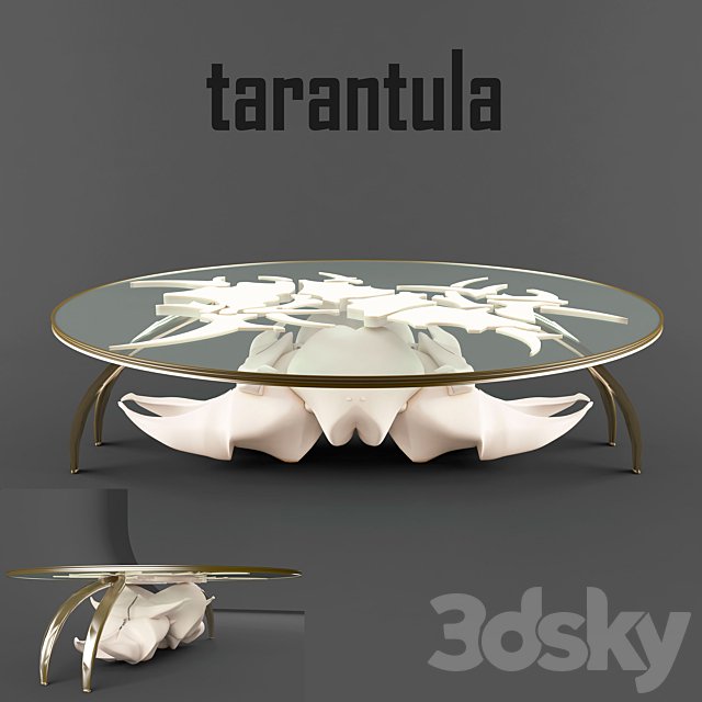 Coffee table - tarantula