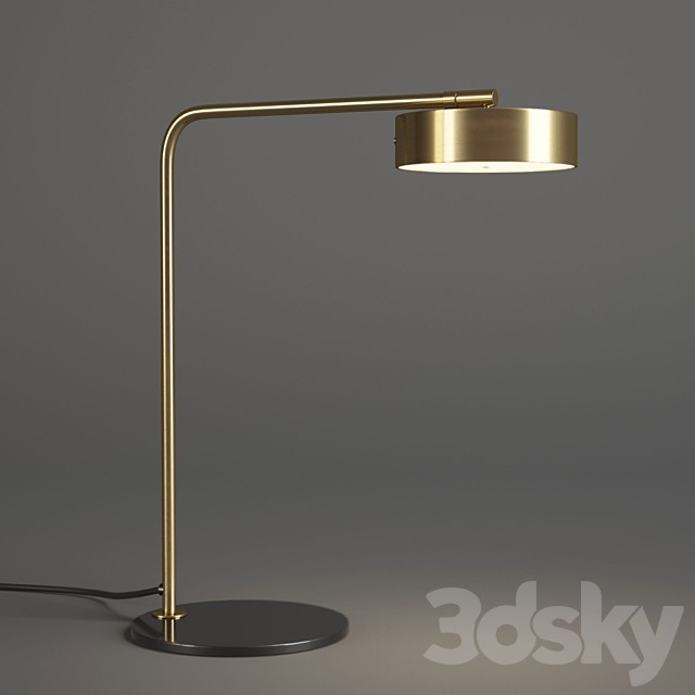 Rubn James Table Lamp Brass