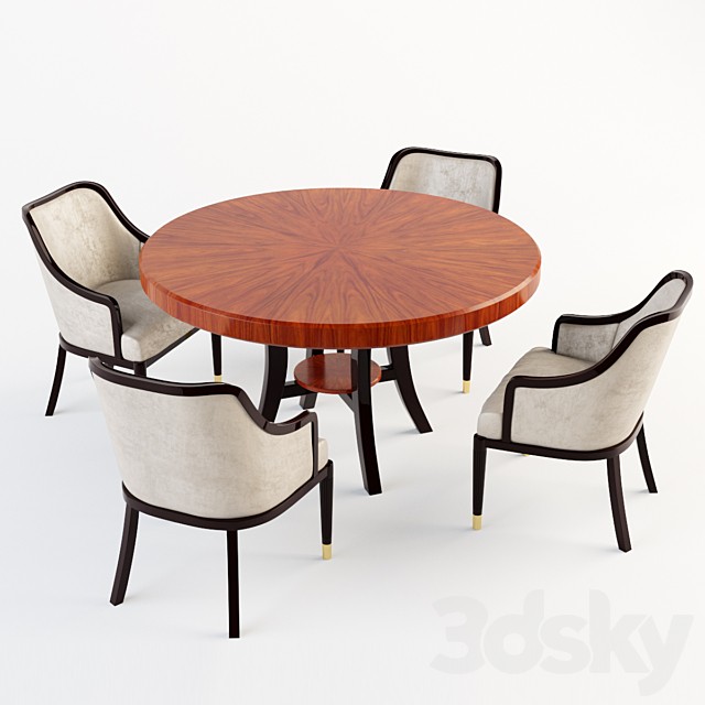 Jonathan Charles -  Table and Chair