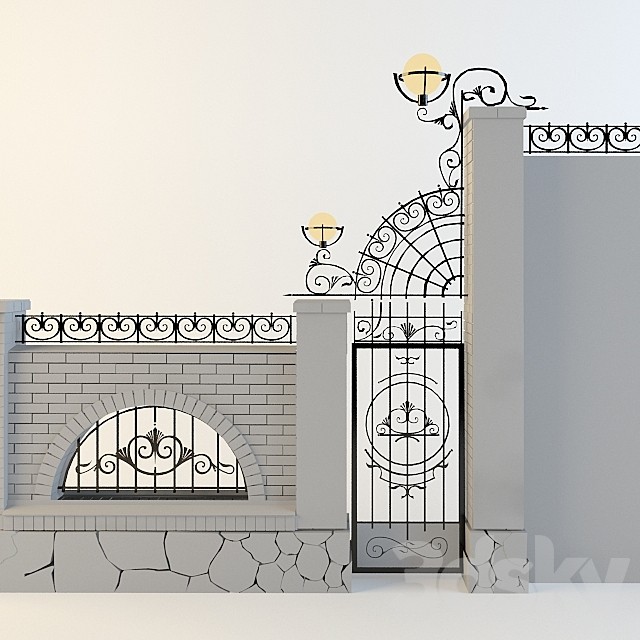 Forged gate