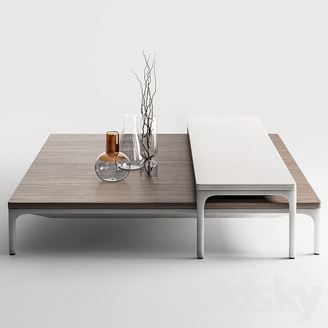 MDF ITALIA YALE LOW TABLE