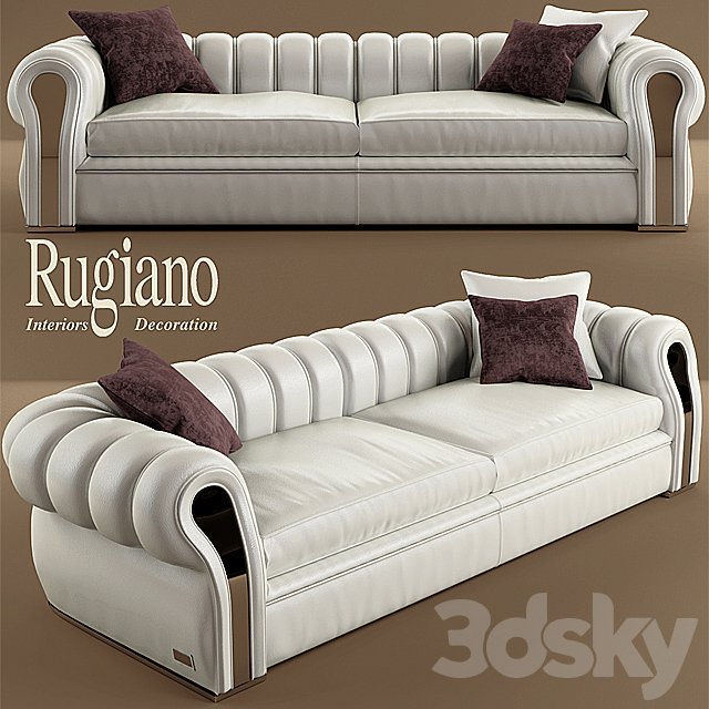 sofa and chair rugiano Karma