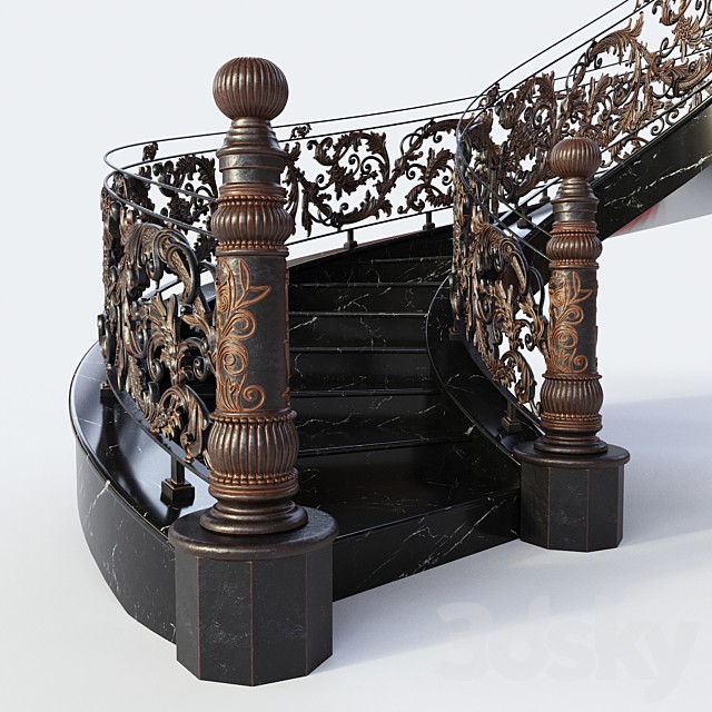 Classic staircase
