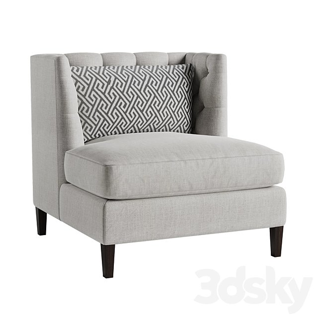 bernhardt Abbey Armless Chair
