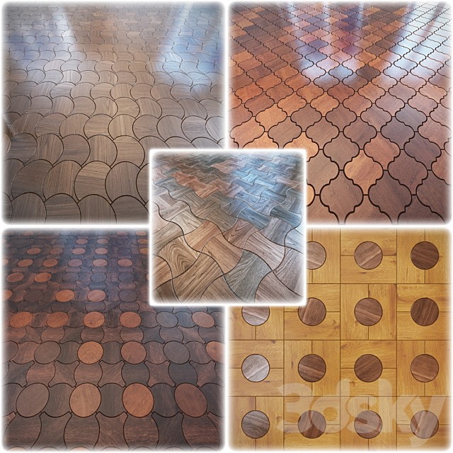 Collection of parquet Jamie Beckwith. Part 01